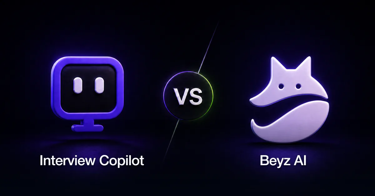 InterviewCopilot vs Beyz AI: Live Help, Coding & Pricing