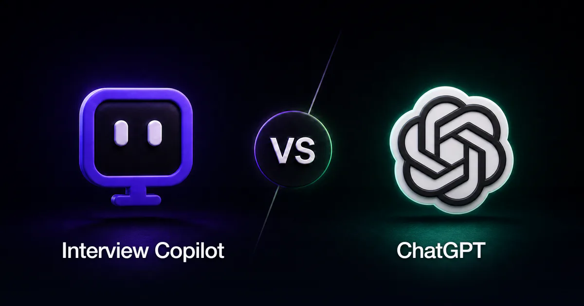 InterviewCopilot vs ChatGPT for Live Interviews